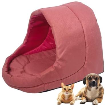 Imagem de Toca Caminha Oca Iglu Cachorro Gato Cama Pet Cabana Tam M