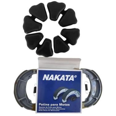 Imagem de Revisão Freio Traseiro Titan 150 Fan 160 bucha Coroa E Lona - NAKATA