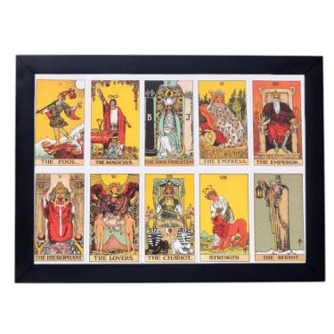 Imagem de Lindo Quadro decorativo bruxaria carta tarot P8463