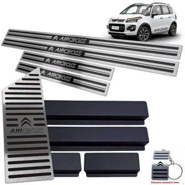 Imagem de Soleira e Descanso Aircross 2011 a 2016 Preto Alto Relevo