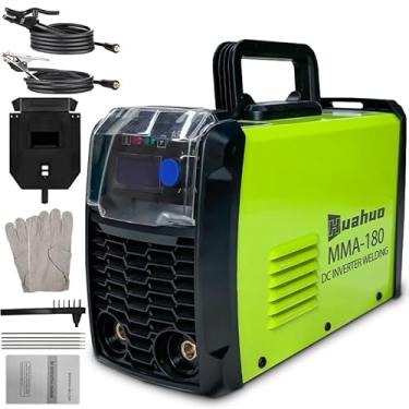 Imagem de Máquina de Solda Inversora,Portatil de Alta Potência com Acessórios MMA180（220V/120A) (Verde-220V)