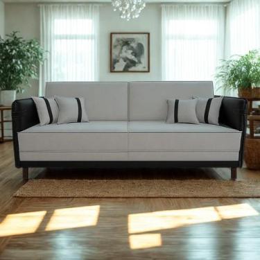 Imagem de Sofá 3 Lugares Modular Filipi 2,12m Sala Recepção Clínica - Tefi Estof