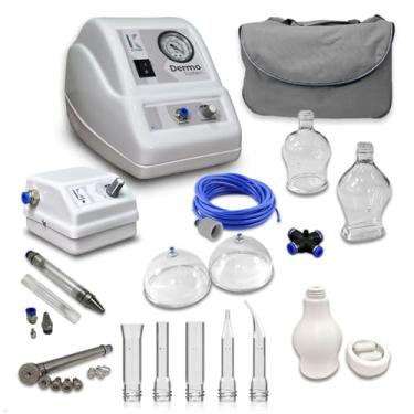 Imagem de Kit Aparelho de Endermoterapia e Vacuoterapia Dermo System com Pulsador e 16 Acessórios - Kerigma
