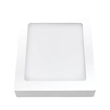 Imagem de Painel Abs Led Sobrepor 18 Watts Bivolt 4000K Quadrado - 02908A - OUROLUX