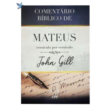 Imagem de Livro Comentário Bíblico de Mateus Versículo por Versículo John Gill