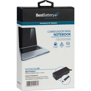 Imagem de Fonte Carregador para Notebook HP G42-340 - BestBattery, 90 Watts