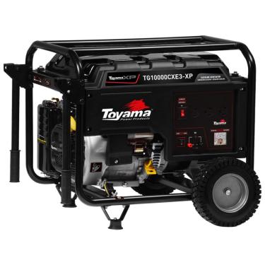 Imagem de Gerador Gasolina TG10000CXE3 10KVA com AVR Trif 380V Toyama