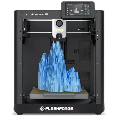 Imagem de FLASHFORGE Impressora 3D AD5M, CoreXY de Alta Velocidade de 600mm/s com Auto Nivelamento em 1 Clique, Extrusora de Direção Direta de Alta