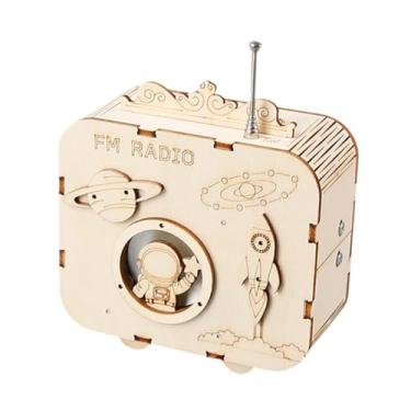 Imagem de menolana Kit de ciências para crianças, brinquedos educativos, artesanato em madeira, ideias para presentes, kit de rádio para experimentos científicos para