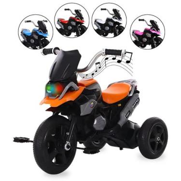 Imagem de Triciclo Infantil Passeio com Pedal 3 Rodas Brinquedo com Música e Som