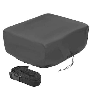 Imagem de Capa RV AC compatível com Coleman Mach 15, Mach 111 Plus, MACH 1 Power Saver, Mach 111 Power Saver, capa de ar condicionado RV, capa AC para telhado, trailer trailer capa de ar condicionado (estilo 4)