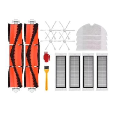 Imagem de Compatible With Xiaomi Mi Robot Vacuum Mop 2 STYTJ03ZHM Filter Mop Cloth Mijia Robot Vacuum Cleaner Accessories Main Side Brush Spare Parts(Plum)