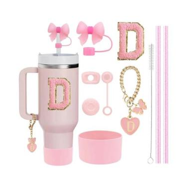 Imagem de Conjunto De Acessórios Para Copo Stanley Com 10 Peças: 2 Canudos, Esco