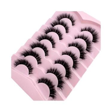 Imagem de Cílios Postiços De Visón Sintético Com Aparência Natural E Volumosa, 7