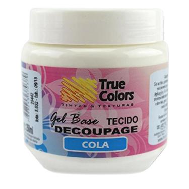 Imagem de Cola Gel Base Decoupage 250ml True Colors para Tecido