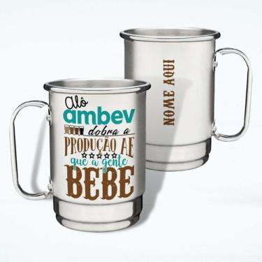 Imagem de Caneca Alumínio Personalizada Coleção Frases Vários Modelos - Sublimiu