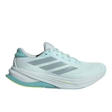 Imagem de adidas Tênis de corrida feminino Supernova Solution 2, Halo Mint/Magic Grey Metálico/Mint Ton, 40