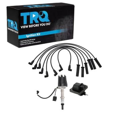 Imagem de TRQ Kit de ignição de substituição direta compatível com 86 Buick Century 85 Skylark 85-86 Chevrolet Celebrity Citation II 85-93 S10 85-89 S10 Blazer 85-90 GMC S15 S15 Jimmy 91-93 Sonoma Pontiac 6000