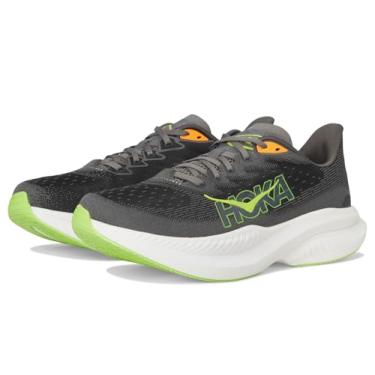 Imagem de HOKA Tênis masculino Mach 6, Cinza cascalho/asfalto, 44