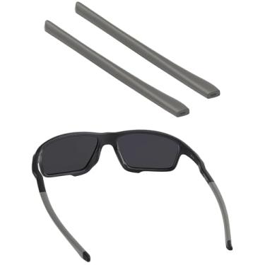Imagem de BLAZERBUCK Meias auriculares de substituição para óculos Oakley Crosslink Zero, Cinza, 0