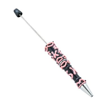 Imagem de Canetas de miçangas | Caneta de contas feita à mão em forma de bala, artigos de papelaria escolar para casa, notas, desenho, professores, sala de aula, diário, estudantes, artesanato, formatura