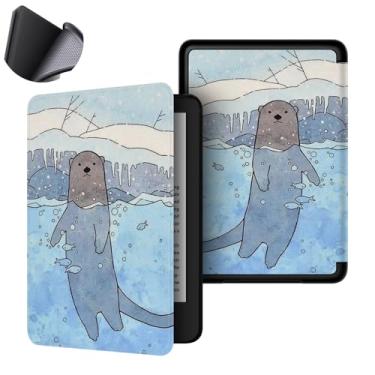 Imagem de Yzlvigrous Capa para Kindle Paperwhite 12th/Colorsoft Signature Edition 1ª Geração 2024, Tampa com Sono/desperta Automático, TPU Macio de 7 Polegadas, Modelo: SA59CP/SA568B/SA569P