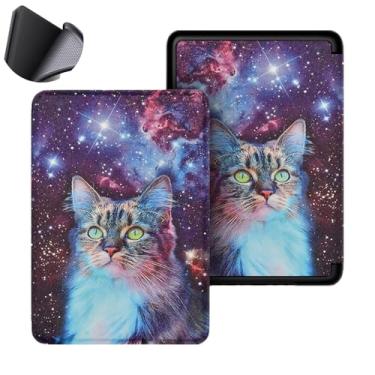 Imagem de Yzlvigrous Capa para Kindle Paperwhite 12th/Coloroft Signature Edition 1ª Geração 2024, Tampa Traseira de TPU Macia de 7 Polegadas com Sono/acordamento Automático, Modelo: SA568B/SA569P/SA59CP