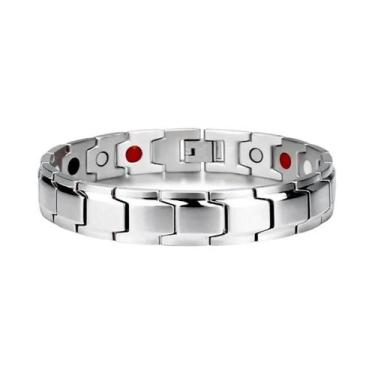 Imagem de Pulseira Magnética Masculina Para Alívio Da Dor Da Artrite, Joia Energ