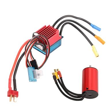 Imagem de CUOFYUNL S2845 3700KV Motor Brushless 35A ESC Conjunto Controlador de velocidade elétrico à prova d'água para carro HSP 1/12 RC