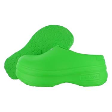 Imagem de adidas Tênis feminino Adifom Stan Mule, Verde solar/branco nuvem/verde solar, 38