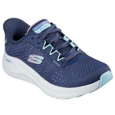 Imagem de Skechers Tênis feminino de cano baixo, Azul marino, 38