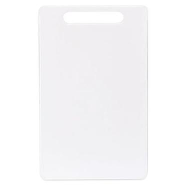 Imagem de Tábua De Corte Carne Churrasco Cozinha Branca Higiênica(25 X 35 X 1cm)