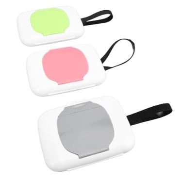 Imagem de Zerodis Suporte Portátil para Lenços Umedecidos Produtos para Maternidade para Bebês Distribuidor de Viagens para Atividades do bebê Com Fácil Acesso Ideal para Carrinhos de e Alças de Carro Conjunto de Viagem para Pais Suporte Portátil para Lenços Umedecidos