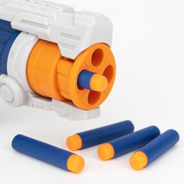 Imagem de Pistola Brinquedo Lança Dardos com 12 Peças - Brinquedo Seguro e Interativo para Crianças