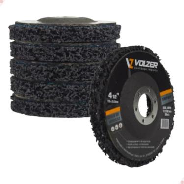 Imagem de Volzer, Kit 5 Strip Disc Removedor De Tintas Fundos Vernizes Ferrugem 115mm 0004