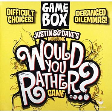 Imagem de Justin & Dave's Awesome Would You Rather? Game Box