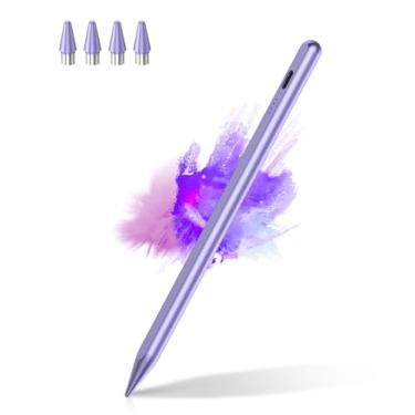 Imagem de CMARS Caneta Stylus ativa para tela sensível ao toque, lápis universal para tablet Apple iPad/iPhone/Samsung/Huawei/Xiaomi/Android e mais dispositivos, canetas digitais recarregáveis com função