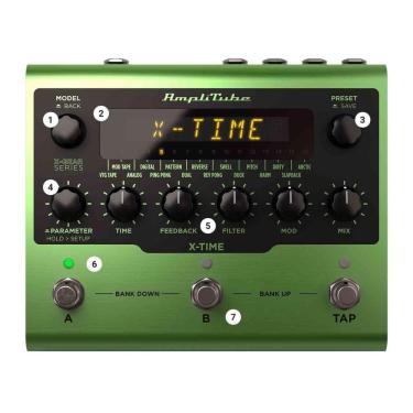 Imagem de Pedal De Efeito Delay Amplitube X-Time