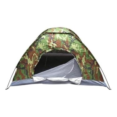 Imagem de Tenda De Acampamento Camuflada – Design Discreto Para Ambientes Naturais(Barraca camuflada 2 Pessoas)