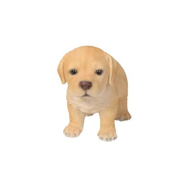 Imagem de Estátua de filhotes labrador amarelo em pé Hi-Line Gift Ltd
