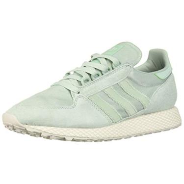 Imagem de adidas Originals Tênis de corrida feminino Forest Grove W, Verde/nuvem/verde claro, 5.5