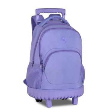 Imagem de Mochila de Rodinhas For Girls 41L Feminina Juvenil Reforçada Escolar/V