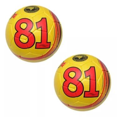Imagem de Bola De Futebol De Campo Dalponte 81 Star Costurada A Mão Kit 02 Unida