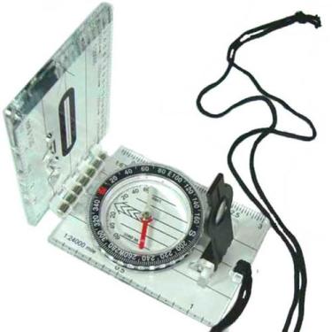 Imagem de Bússola tipo Silva de precisão para mapas acrílico Ref.2168