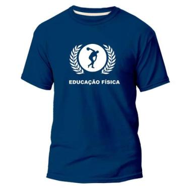 Imagem de Camiseta Algodão Premium Estampa Digital Educação Física DTF - Pavesi,