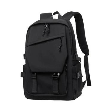 Imagem de Mochila Masculina Impermeável De Poliéster De 15 Polegadas, Simples, C