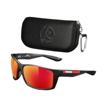 Imagem de Óculos De Sol Polarizados UV400 Para Pesca Masculinos Com Armação Inqu