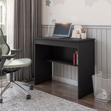Imagem de Escrivaninha Multiuso para Computador e Notbook Ideal para Home Ofice e Estudos (PRETO)