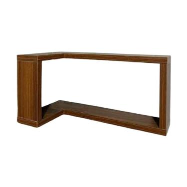 Imagem de ＫＬＫＣＭＳ Prateleira de canto multifuncional para parede, organizadora de objetos decorativos, prateleira flutuante para decoração de quarto.