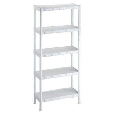 Imagem de Organizador multifuncional modular de plástico para cozinha e quarto. (Branco)